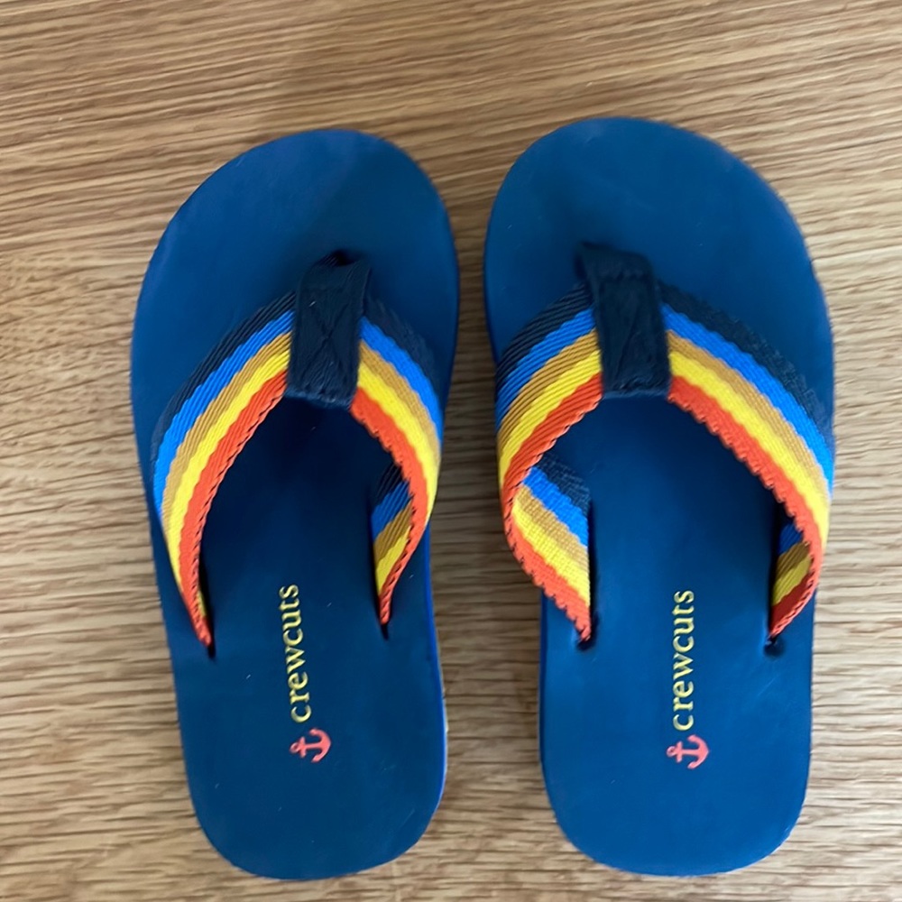 JCrew NWOT toddler flip flops
